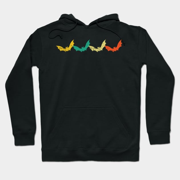 Retro Bats Hoodie by Madelyn_Frere